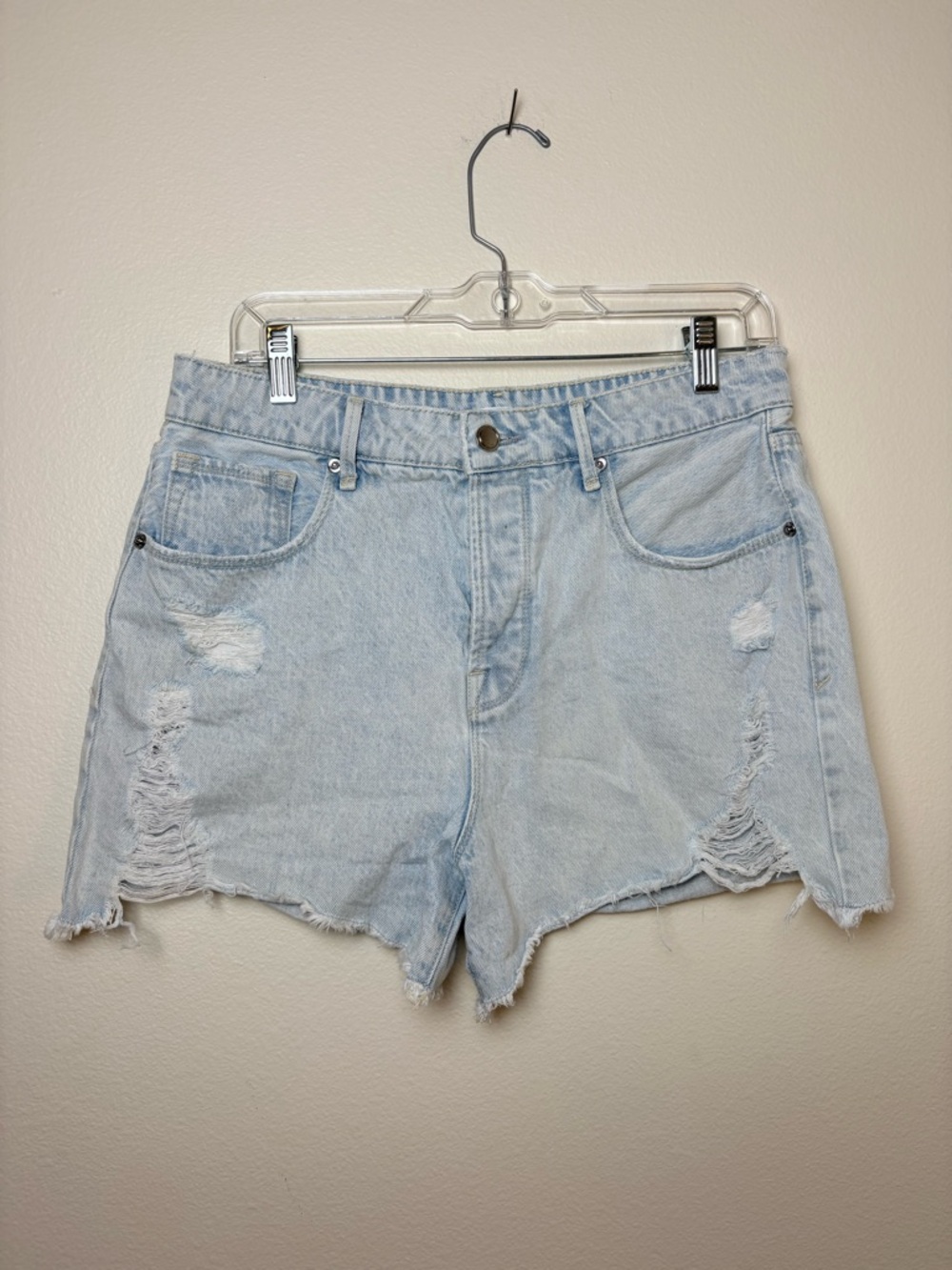 good american the bombshell short blue300